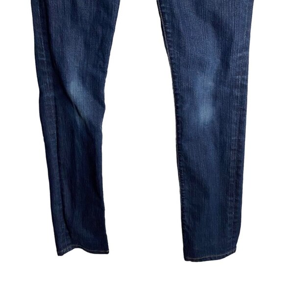 J Brand Women's Pencil Leg Dark Indigo Denim Jeans - Picture 3 of 8